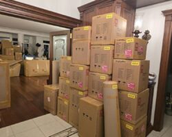 En su cuenta de X, Isabel Arvide publicó el 15 de octubre de 2024 fotografías de su mudanza de Estambul a México.